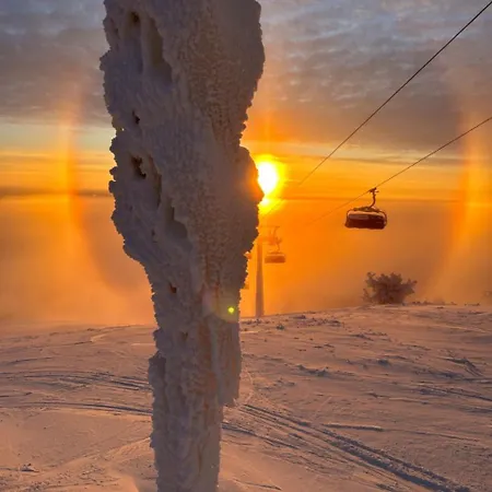 Arctic Luxury Gielas B3 Ski-in Ski-out By Aavalevi דירה לוי