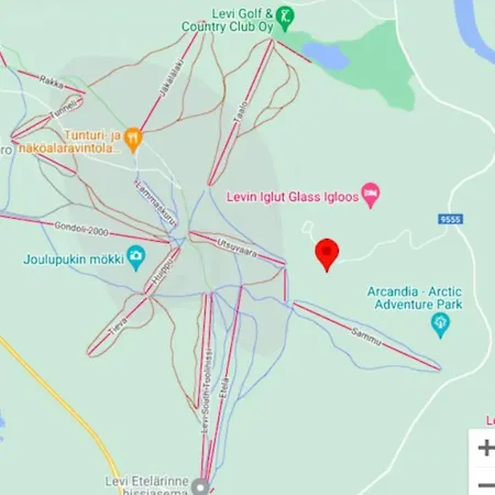 דירה Arctic Luxury Gielas B3 Ski-in Ski-out By Aavalevi